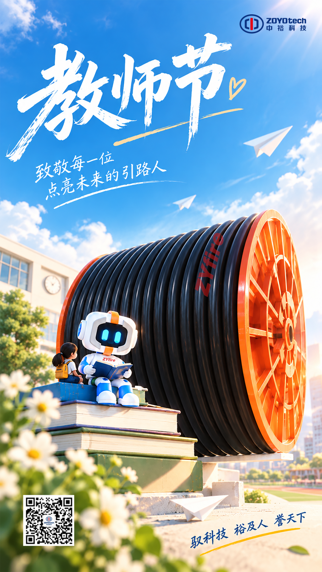 师恩如山 裕才兴企｜中裕科技致敬教育筑梦人